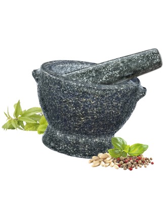 Mojar din granit, 18 cm, model Goliath - CILIO